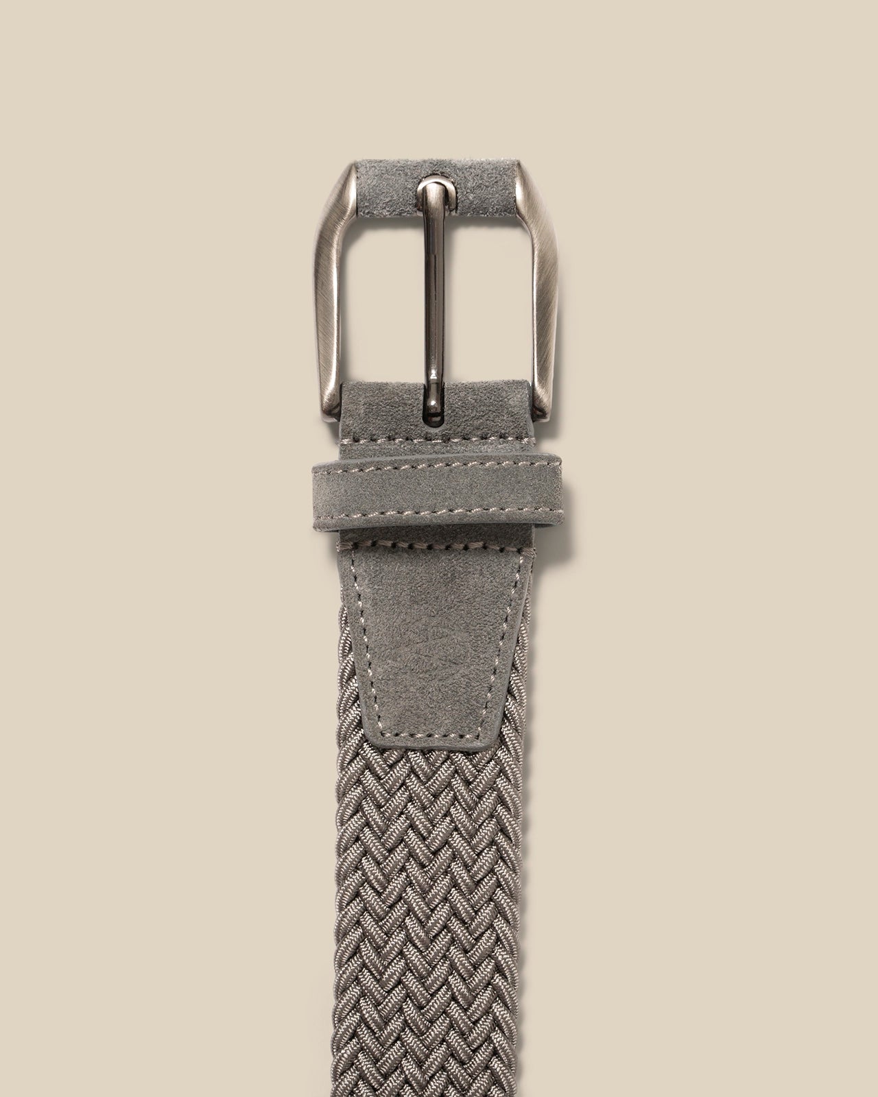 Braided Belt - Braided Belt Grey